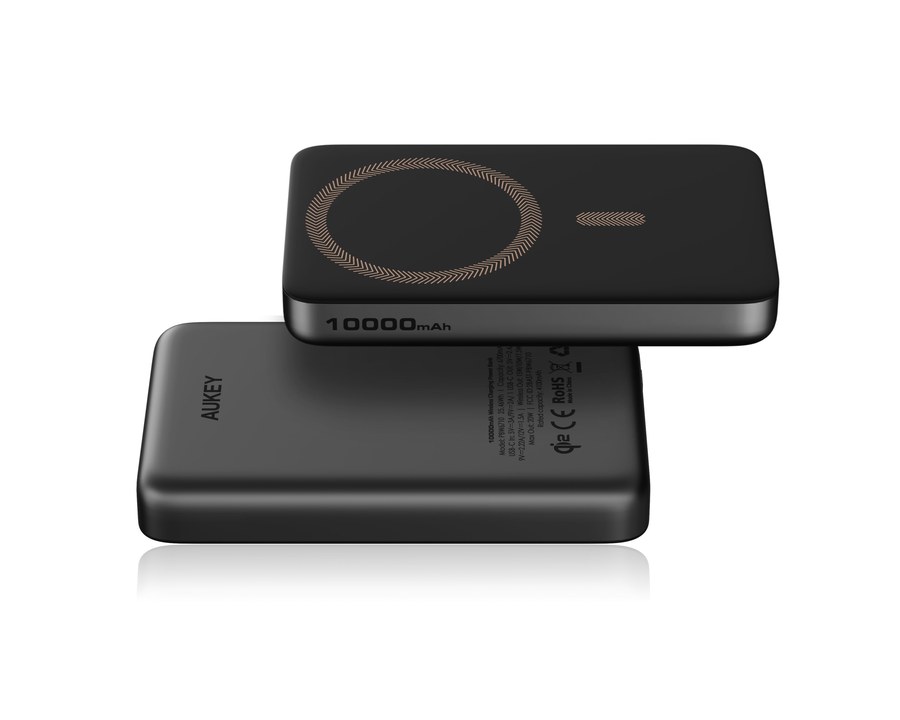 AUKEY PB-MS07 MagFusion M 5000mAh Qi2 Magnetic Wireless Charging Power Bank