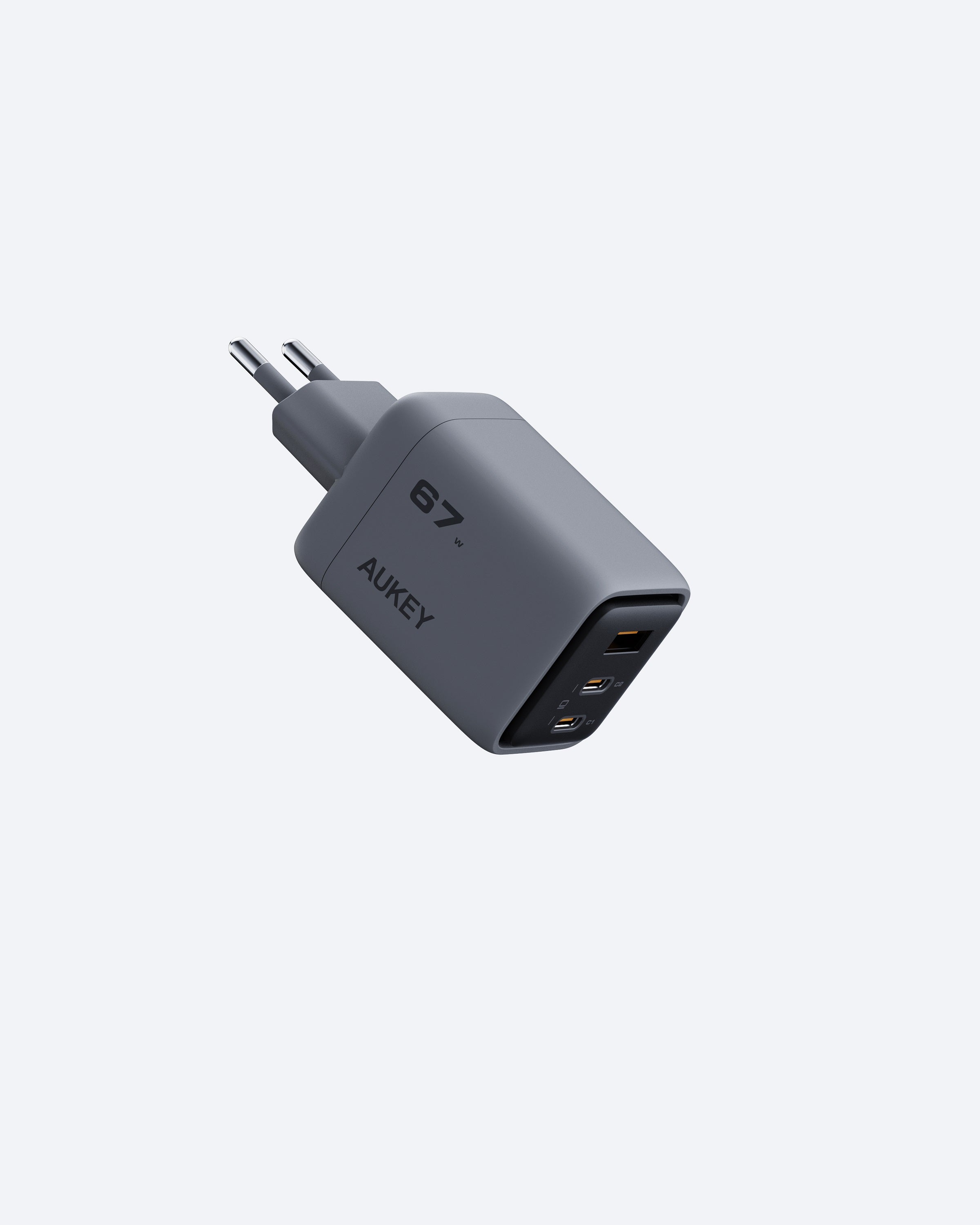 AUKEY PA-C3 Comet Mix 3 67W PD Wall Charger with GaN Technology