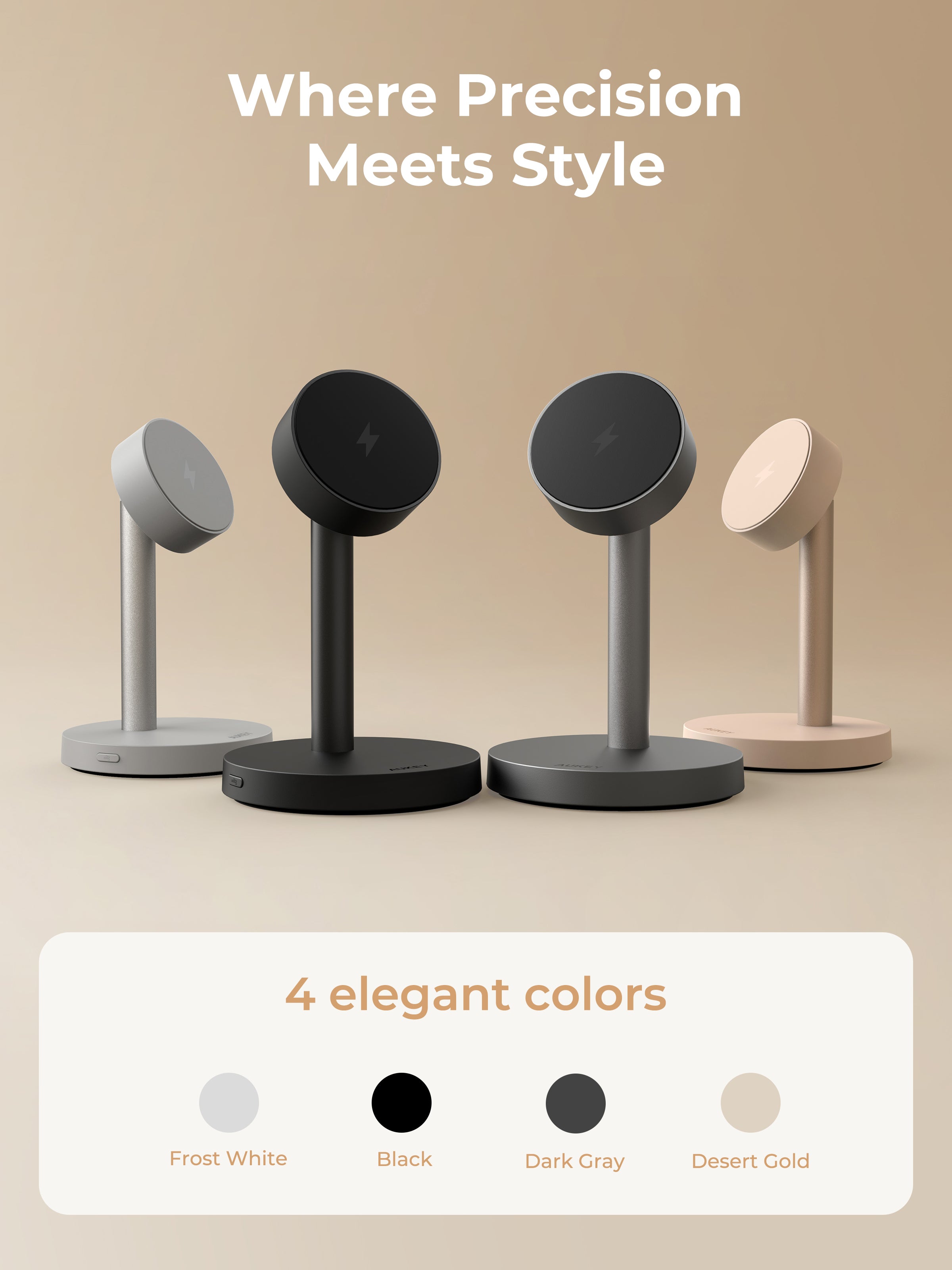 AUKEY LC-MC111 MagFusion 1X Magnetic Wireless Charger