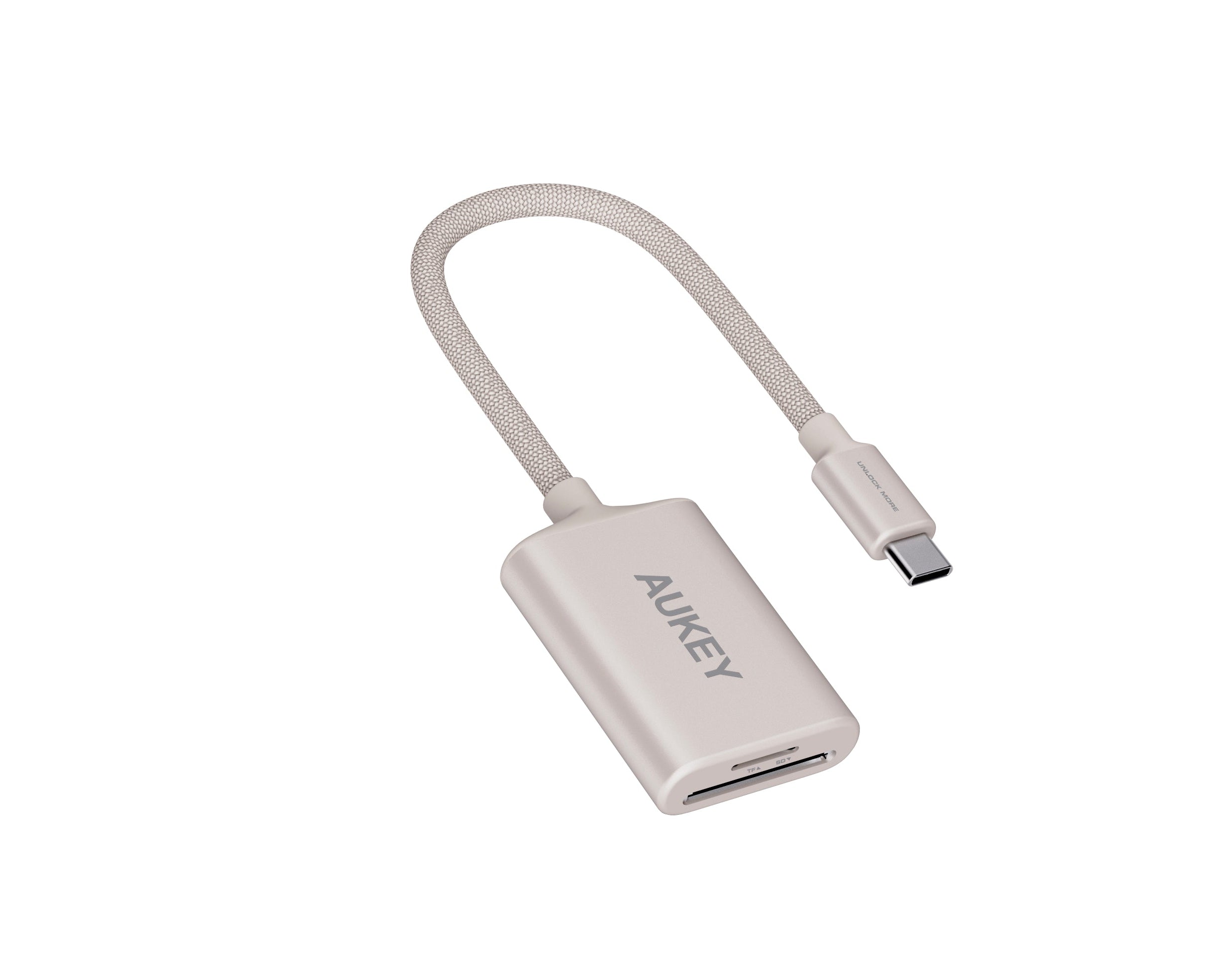 AUKEY UH-C01 CamDok 3.0 USB-C to SD/TF Adapter