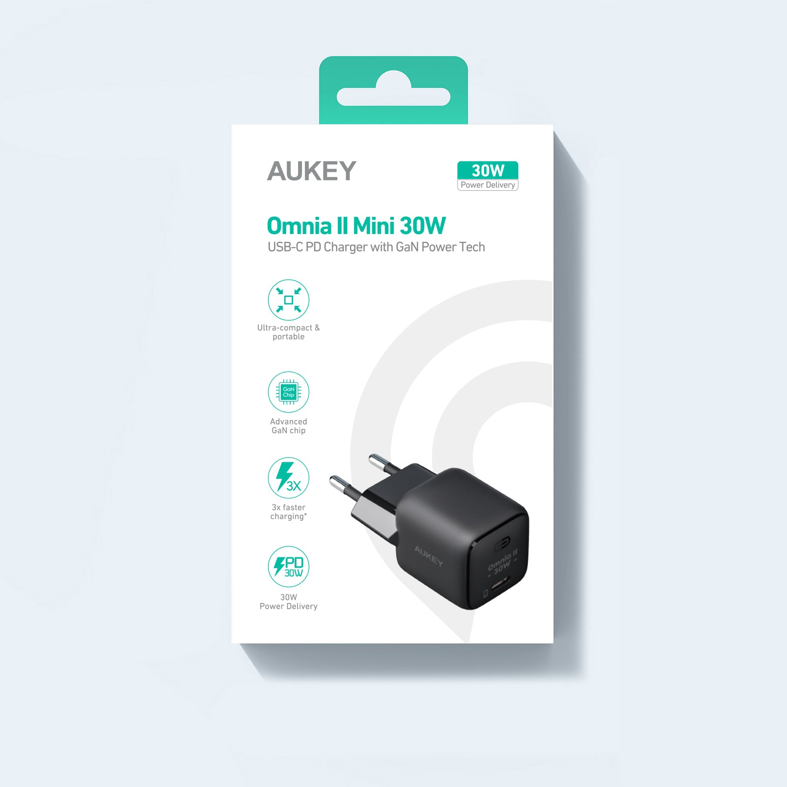 AUKEY PA-B1L Mini 30W USB-C PD Charger
