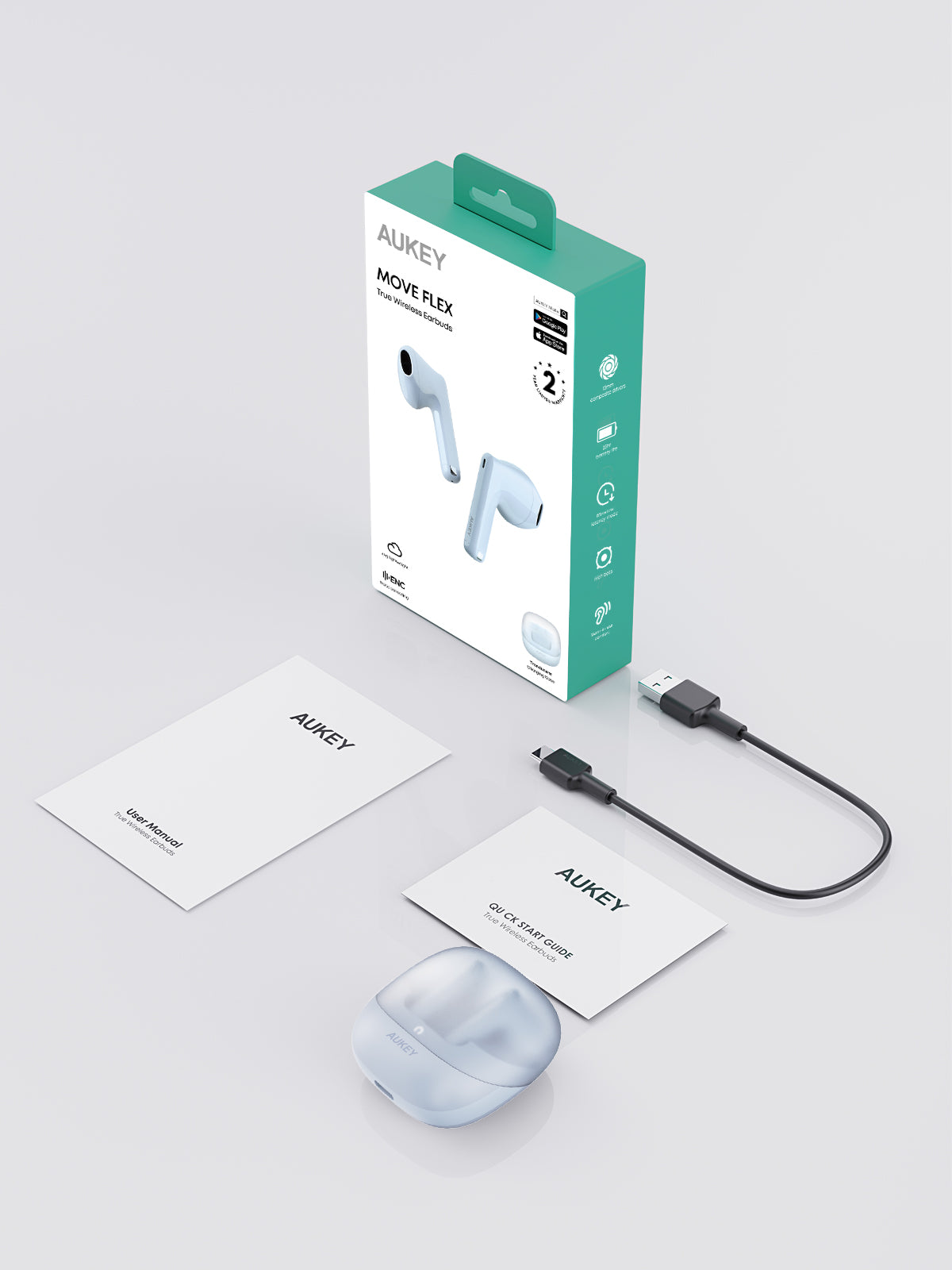 AUKEY EP-M4 Move Flex True Wireless Earbuds