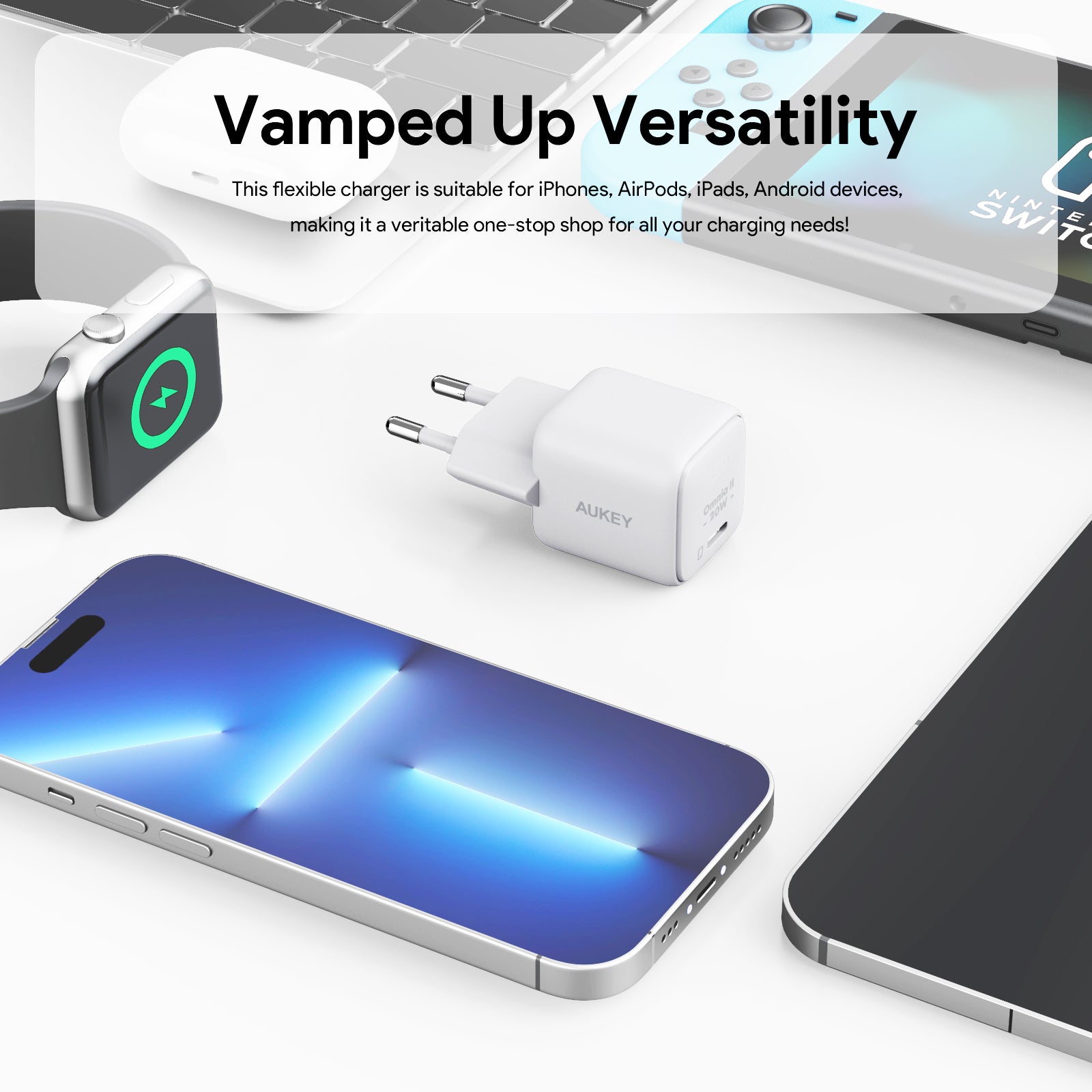 AUKEY PA-B1T Mini 20W USB-C PD Charger