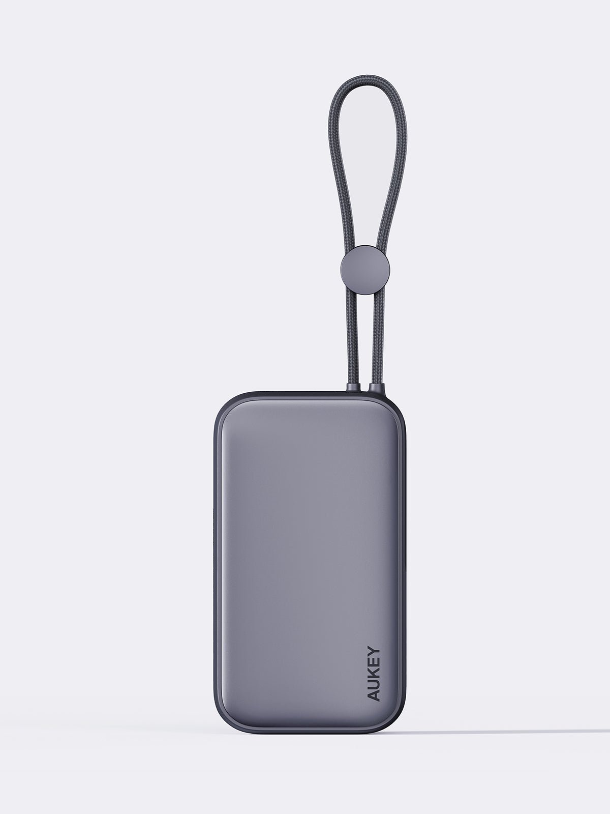 AUKEY PB-Y47 Spark Sling 10000mAh Compact Fast Charging Power Bank with Built-in USB-C Cable