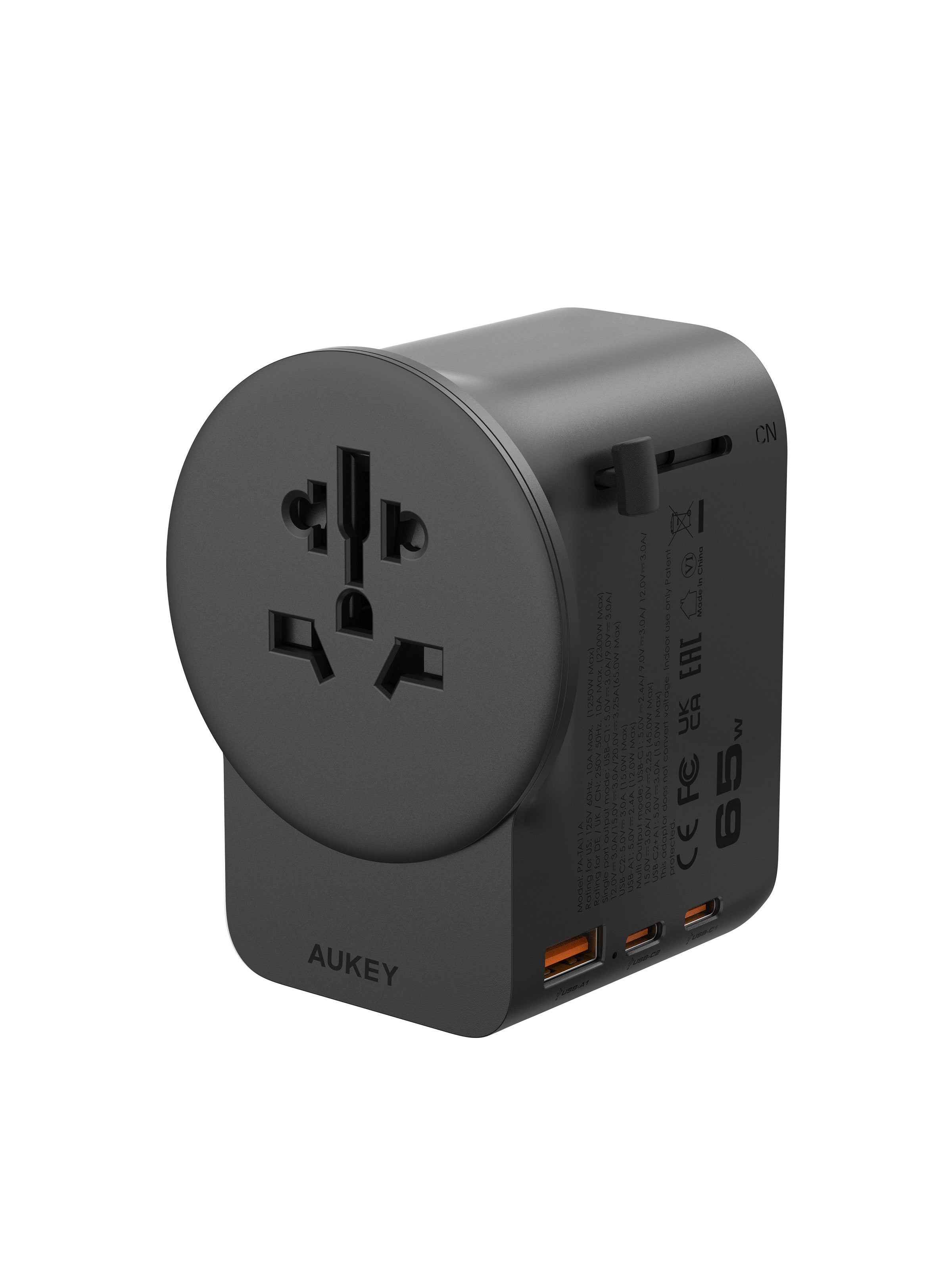 AUKEY PA-TA11A 65W GaN Universal Adapter