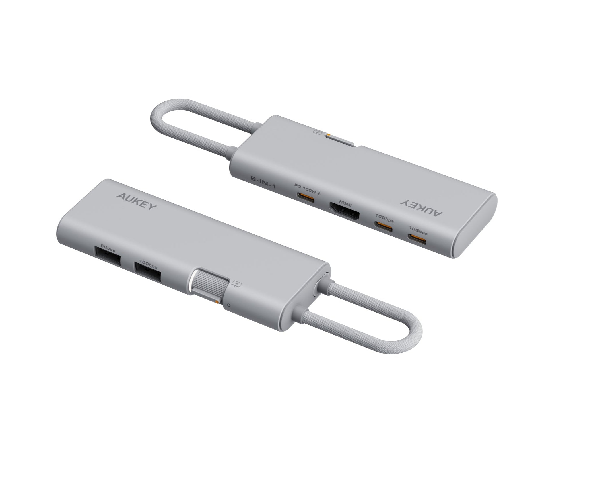 AUKEY UH-CUH03 OfficeDok 10-in-1 USB-C Dual HDMI Hubs