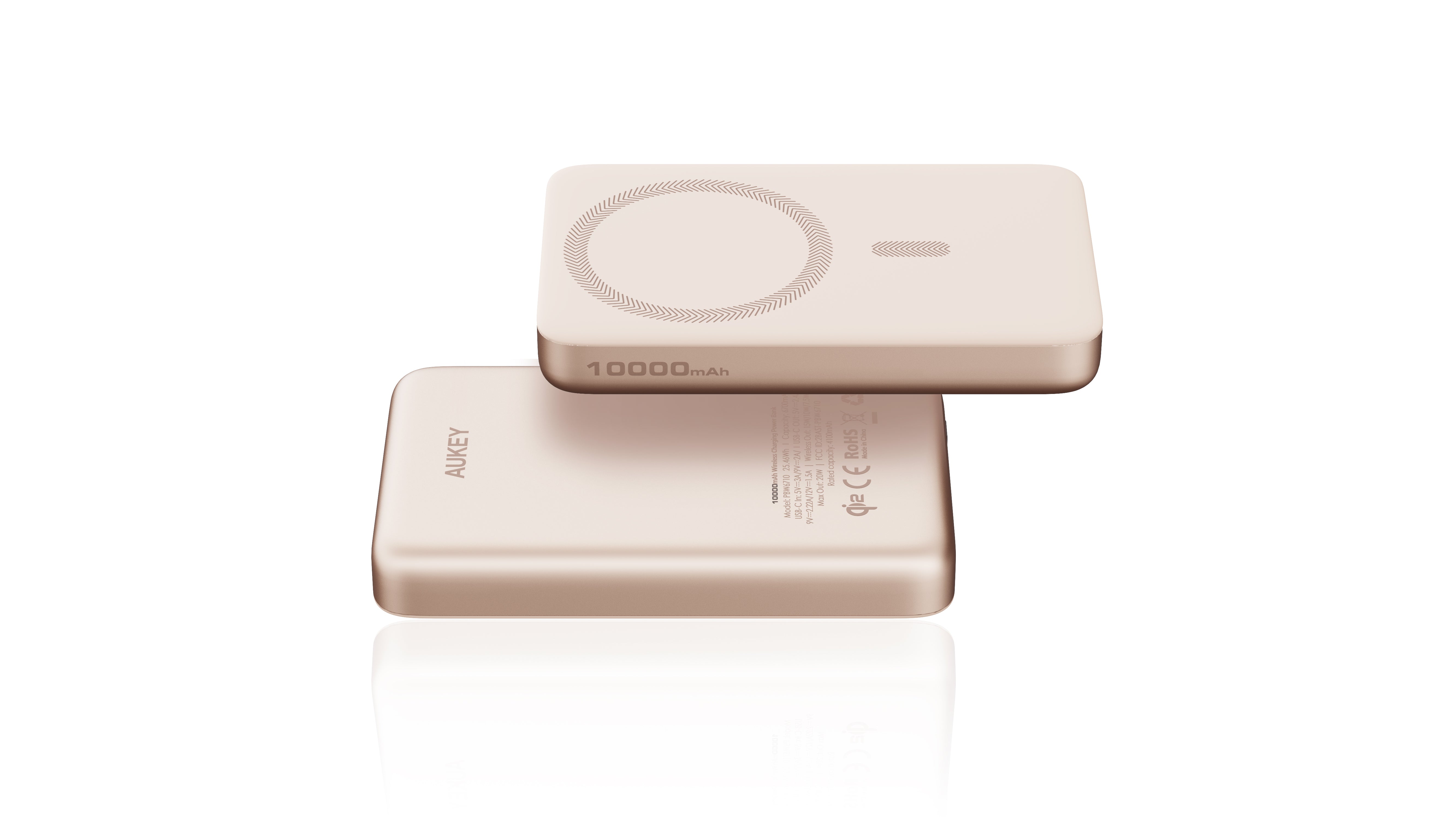 AUKEY PB-MS08 MagFusion M 10000mAh Qi2 Magnetic Wireless Charging Power Bank