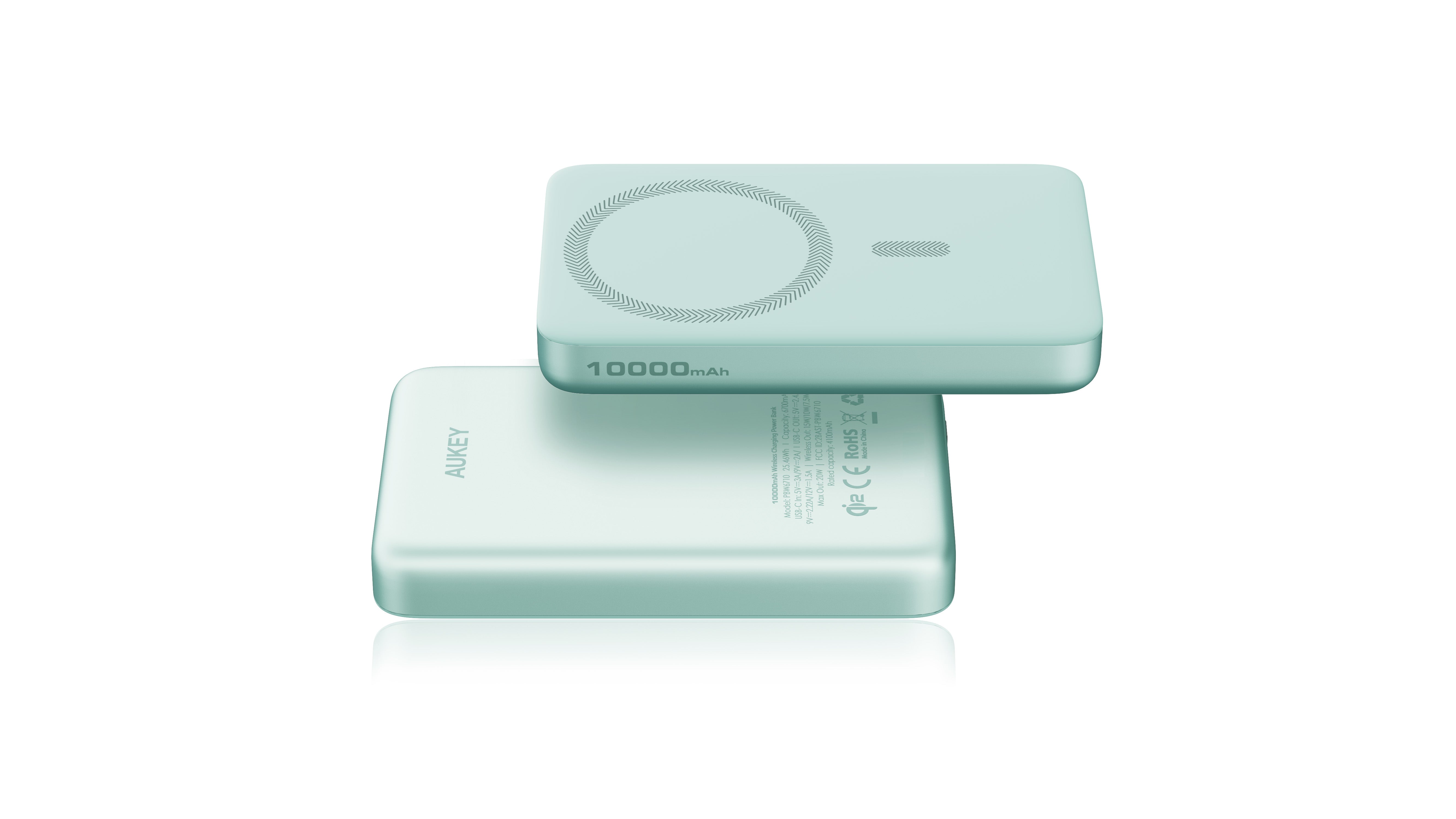 AUKEY PB-MS08 MagFusion M 10000mAh Qi2 Magnetic Wireless Charging Power Bank