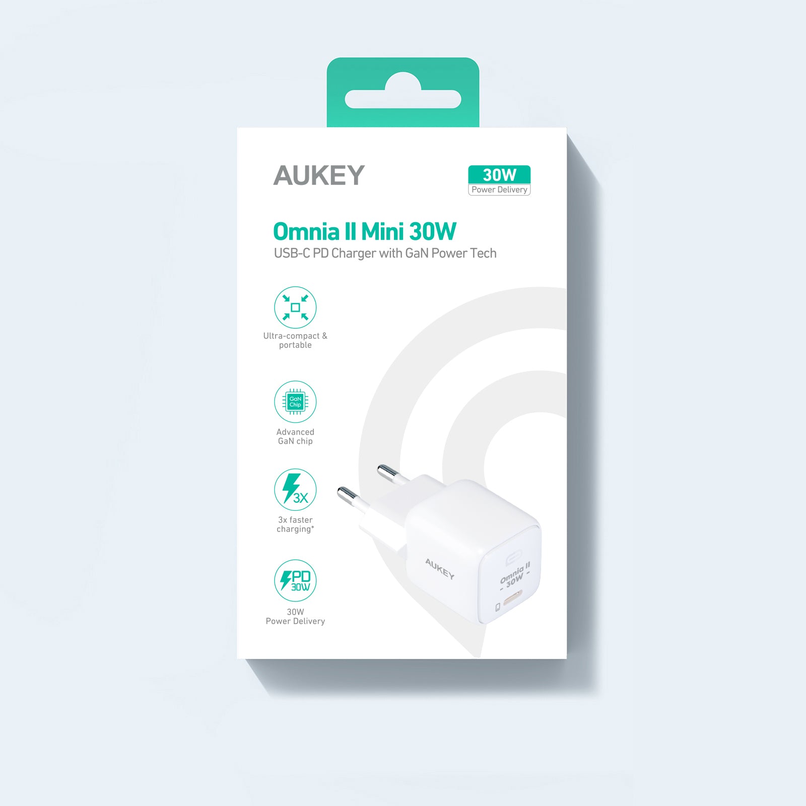 AUKEY PA-B1L Mini 30W USB-C PD Charger