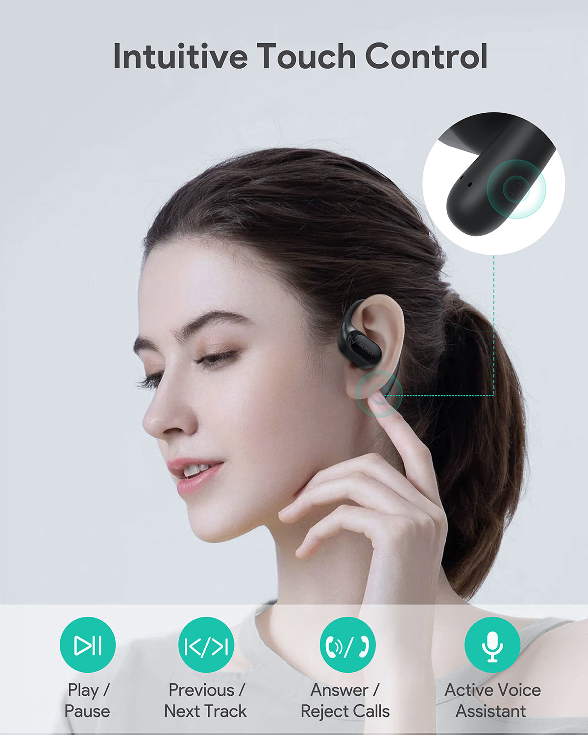 AUKEY EP-S1 Beyond Sports True Wireless Earbuds