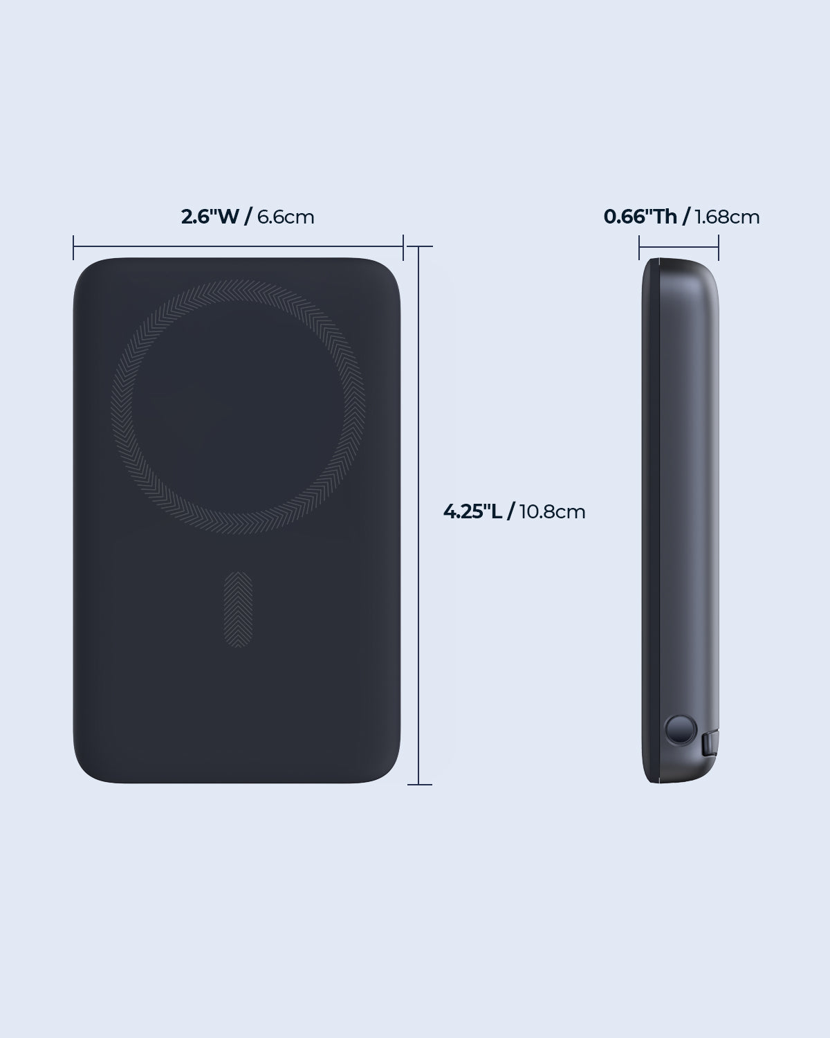 AUKEY PB-MS06 MagFusion 10000mAh Magnetic Wireless Charging Power Bank