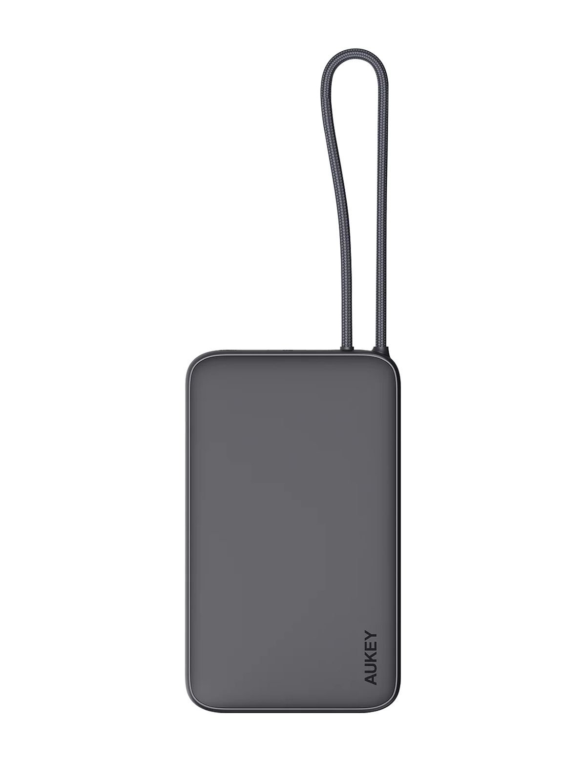 AUKEY PB-Y53 Spark Sling 10000mAh Lite Slim Power Bank with Buit-in USB-C Cable