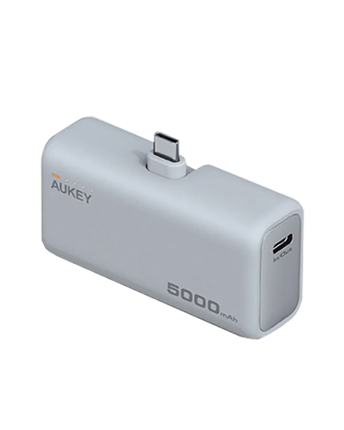AUKEY PB-Y59 Spark Mini 5000mAh Portable Power Bank with Built-in USB-C Port