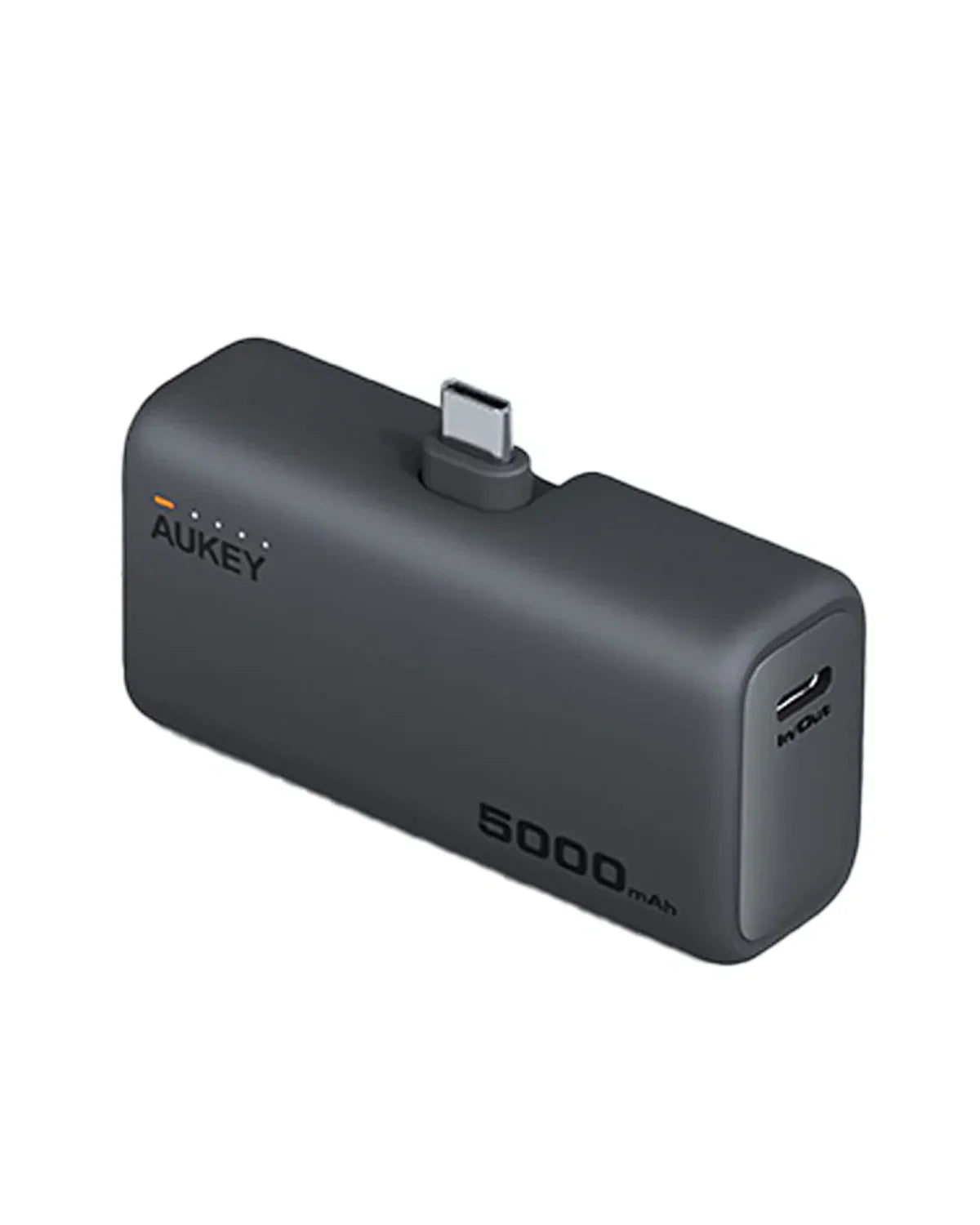 AUKEY PB-Y59 Spark Mini 5000mAh Portable Power Bank with Built-in USB-C Port
