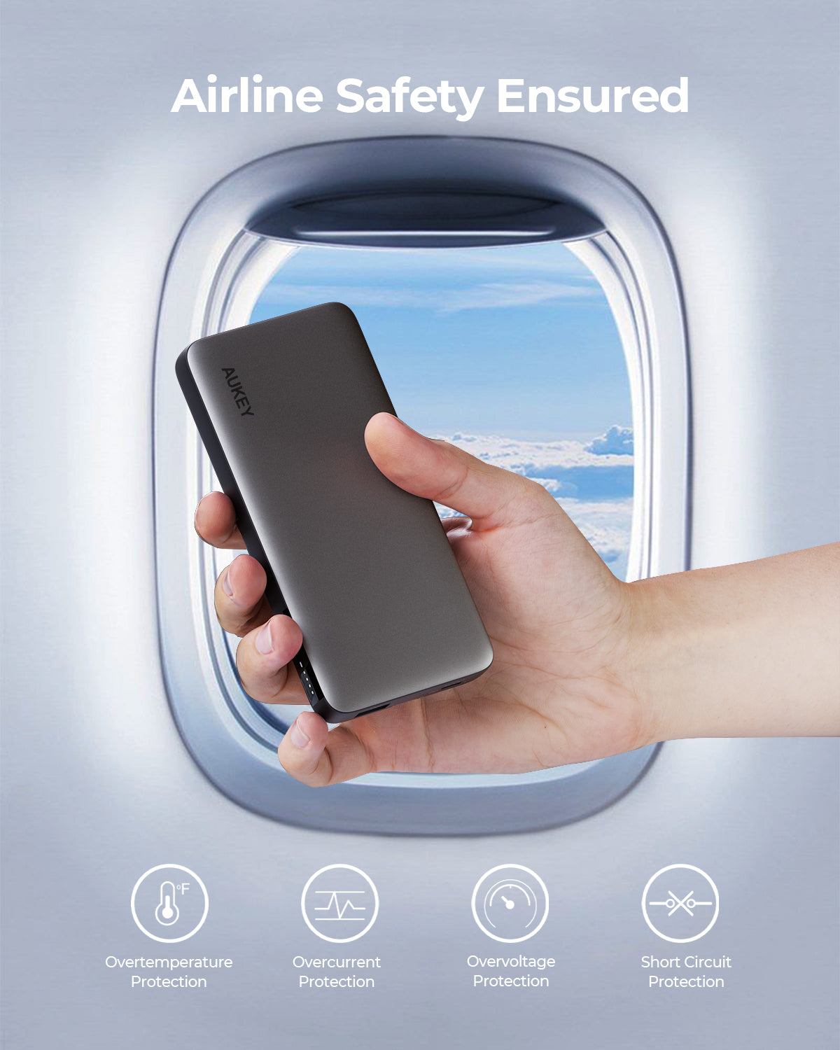 AUKEY PB-Y41  30W 10000mAh Portable Power Bank